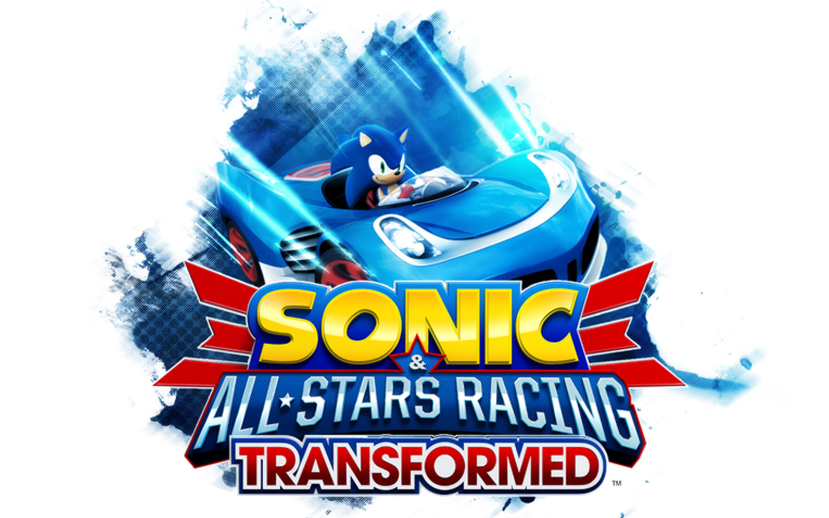 Скачать обои ежик, game, Racing, sega, Sonic, All-Stars, Transformed,...