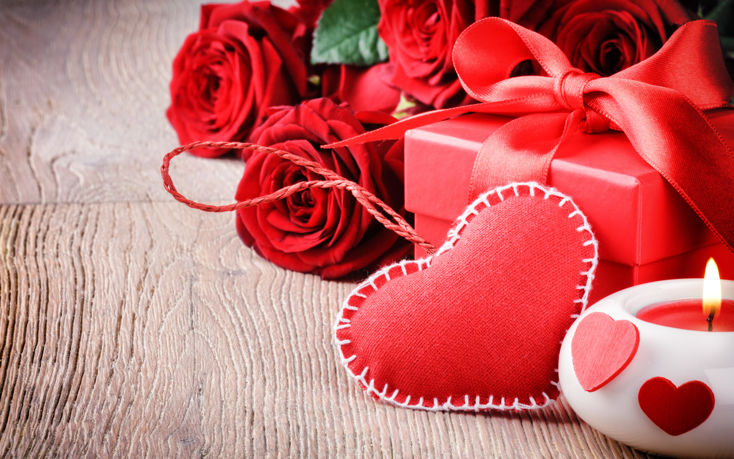 Обои для рабочего стола. любовь, подарок, розы, love, heart, romantic, Vale...