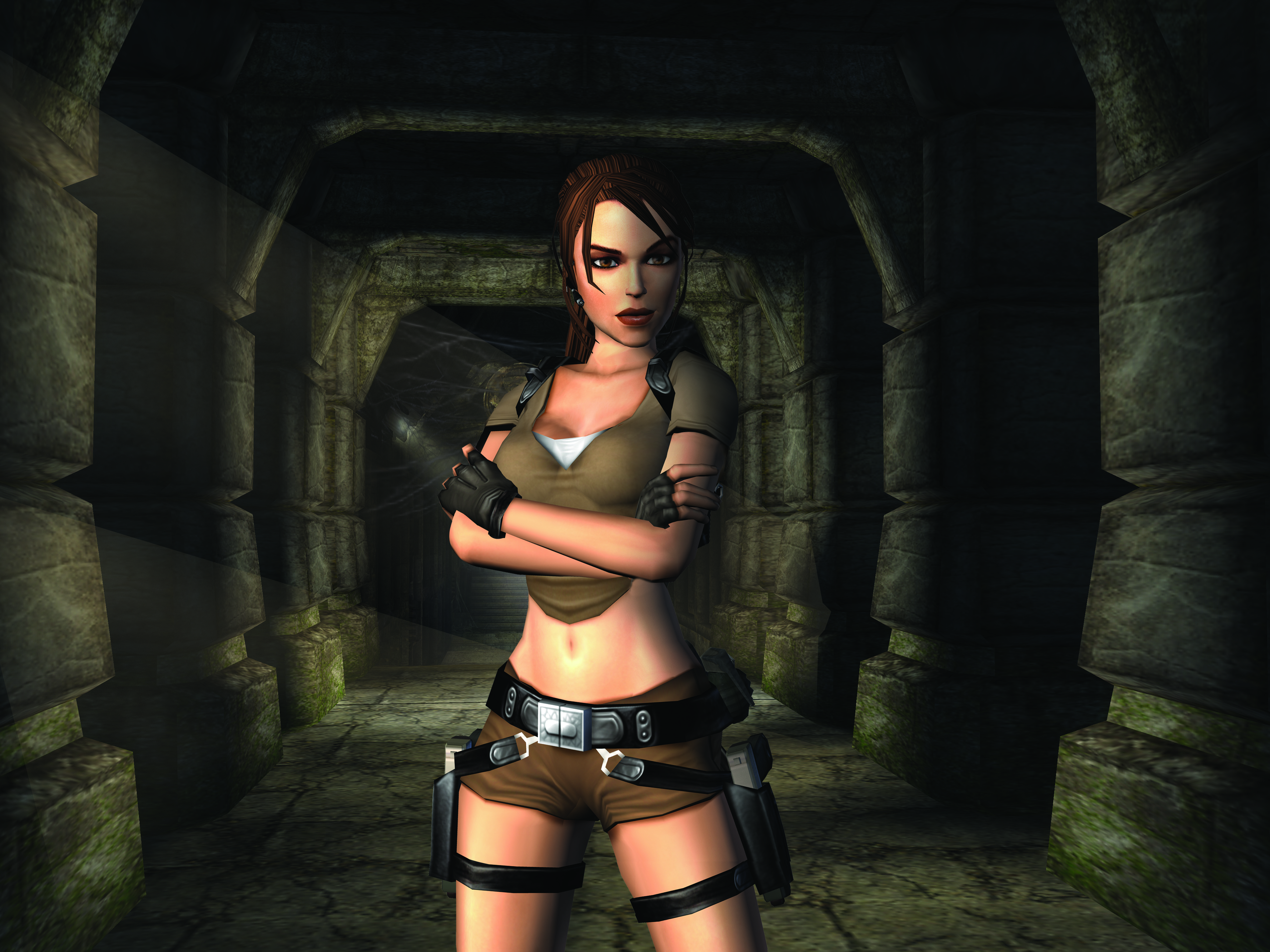 Скачать обои Tomb Raider, Lara Croft, Tomb Raider Legend, раздел игры в раз...