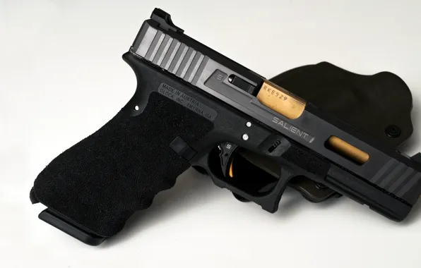 Картинка пистолет, тюнинг, кобура, Glock 41, Salient Arms International