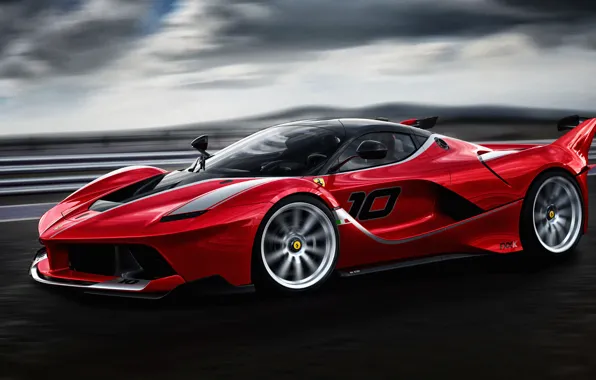 Картинка Ferrari, суперкар, феррари, 2015, FXX K