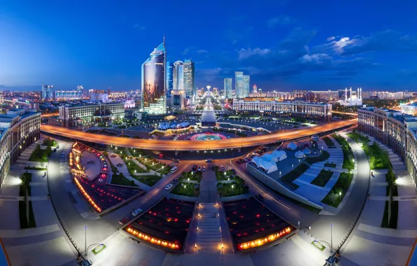 Картинка Панорама, Казахстан, Астана