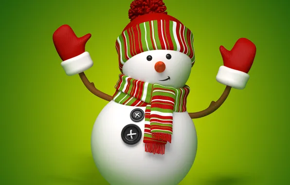 Картинка новый год, рождество, winter, snowman