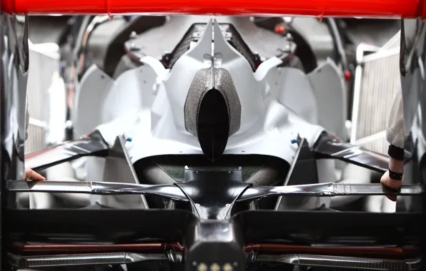 Картинка спорт, McLaren, формула 1, болид, formula 1, задний вид