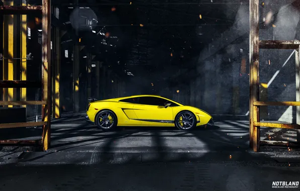 Картинка Lamborghini, Superleggera, Gallardo, диски, LP 570-4, бок, тонировка, notbland, Webb Bland