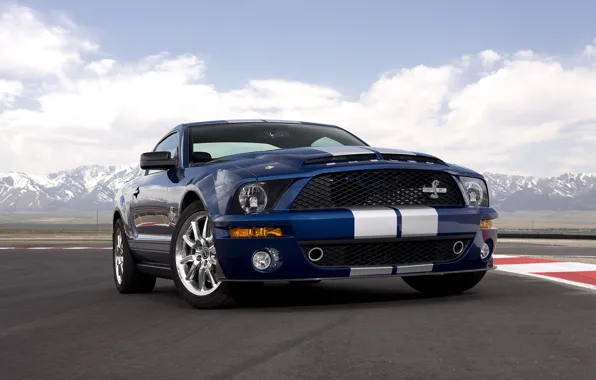 Картинка Mustang, Ford, Shelby, GT500, 2008, мустанг, форд, 40th Anniversary