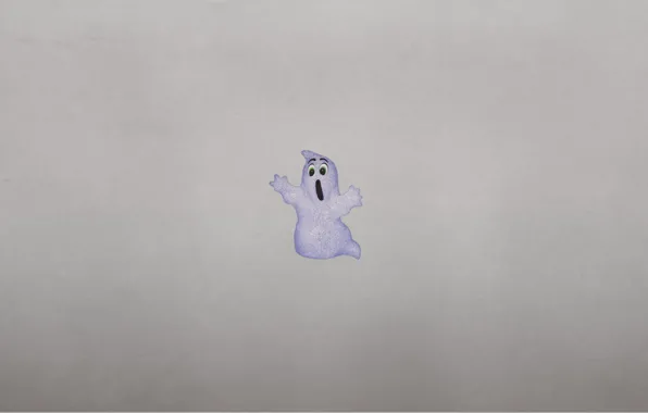 Картинка минимализм, призрак, ghost, привидение