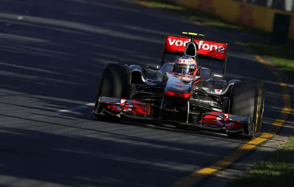 Картинка McLaren, 2011, Australia, Jenson Button, Дженсон Баттон, гран-при Австралии