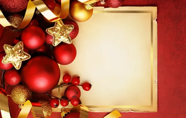 Картинка украшения, шары, Новый Год, Рождество, red, Christmas, balls, Xmas, decoration, New year, Merry