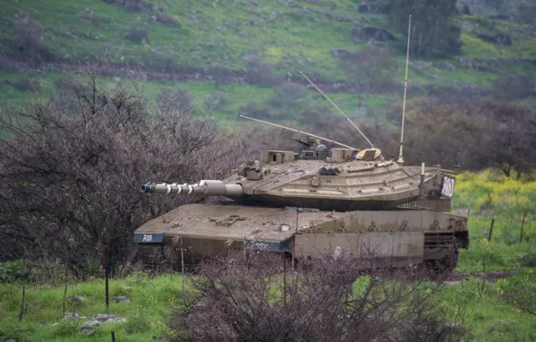 Картинка танк, боевой, Merkava, Израиля, «Меркава»