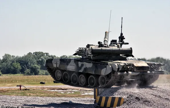 Картинка танк, Россия, полигон, военная техника, т-80 УД