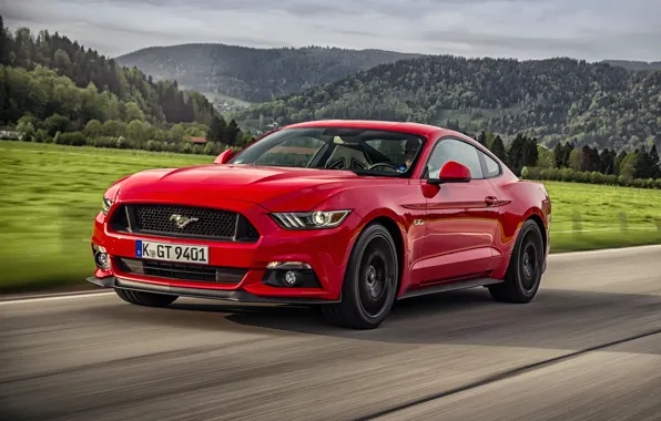 Картинка Mustang, Ford, мустанг, форд, Fastback, 2015, EU-spec