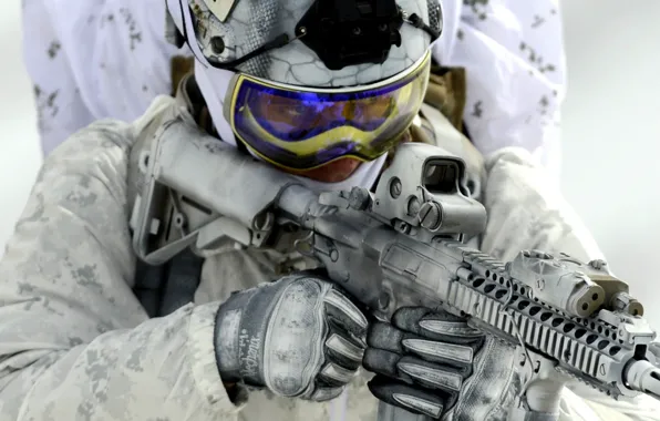 Картинка оружие, армия, солдат, United States Navy SEALs