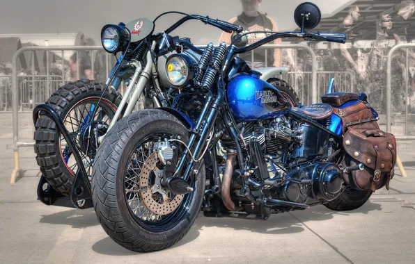Картинка дизайн, стиль, фон, HDR, мотоцикл, форма, байк, Harley-Davidson
