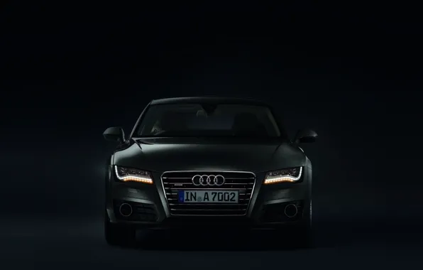 Картинка темнота, Audi, фары, Ауди, Sportback