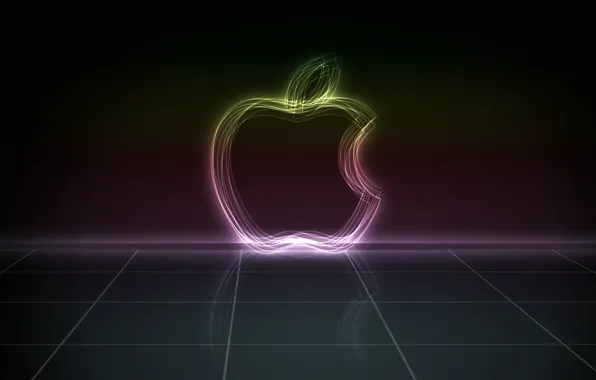 Картинка абстракция, Apple, mac