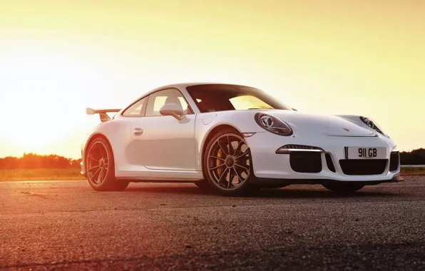Картинка 911, Porsche, порше, GT3, UK-spec, 991, 2014
