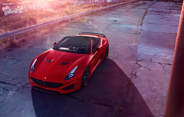 Картинка Ferrari, феррари, калифорния, Novitec Rosso, Pininfarina, 2015, California T