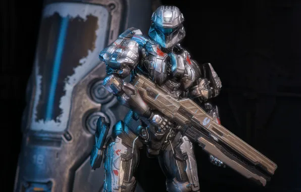 Картинка оружие, игрушка, костюм, броня, Halo 4