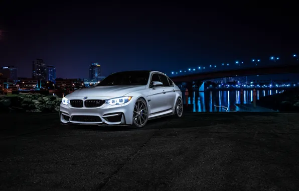 Картинка BMW, Dark, Front, Bridge, Wheels, Avant, Motors, Garde, Vibe, F80