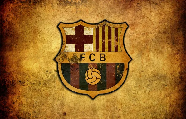 Картинка эмблема, football, Barcelona, Spain, FCB