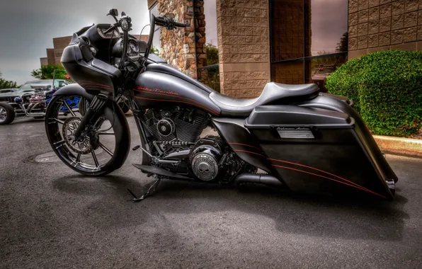 Картинка мотоцикл, байк, Harley-Davidson, Харли Дэвидсон