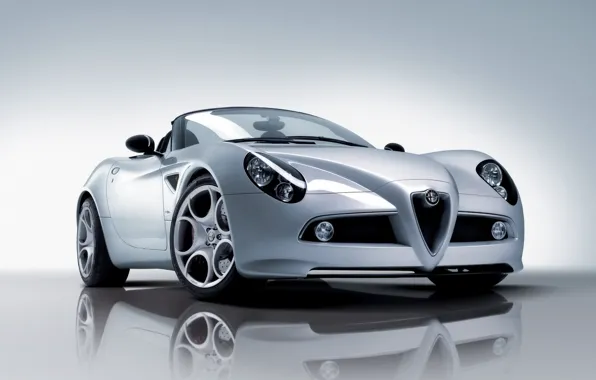 Картинка Белый, Alfa Romeo