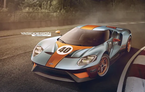 Картинка Concept, Ford, Car, Race, Track, 2017, Yasid Design
