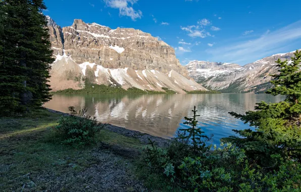 Картинка пейзаж, горы, природа, скала, парк, Канада, Banff, Банф
