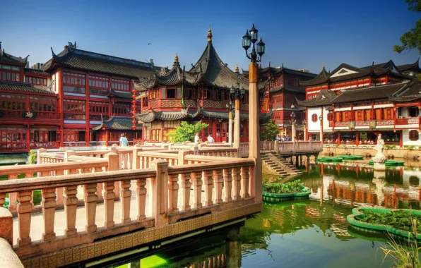 Картинка Китай, Шанхай, Чайный дворец