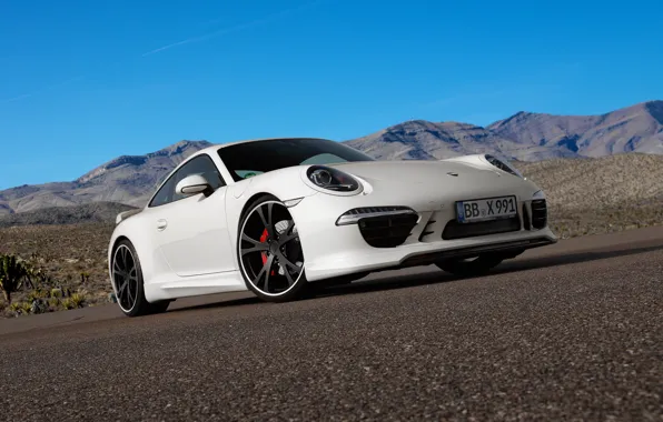 Картинка купе, 911, Porsche, 2012, порше, каррера, TechArt, Carrera S