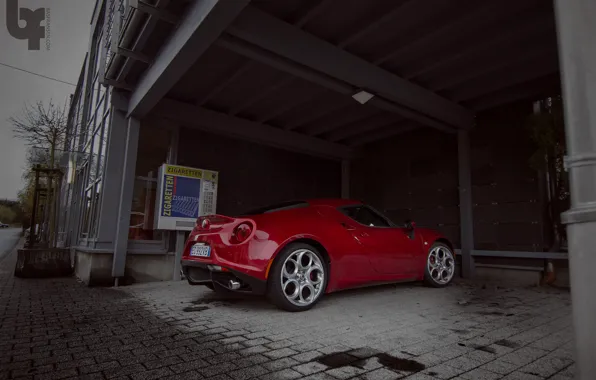 Картинка Alfa Romeo, Red, Sport Car