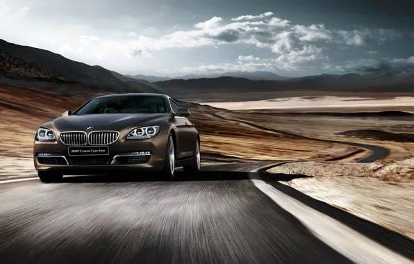 Картинка бмв, BMW, 6 series, F06, 2015, gran coupe
