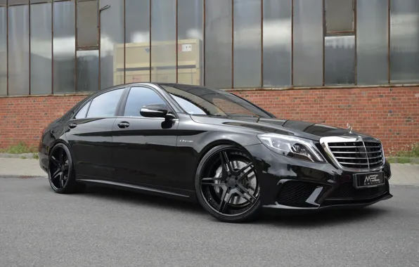 Картинка черный, Mercedes-Benz, мерседес, AMG, Black, MEC Design, S-Class, W222