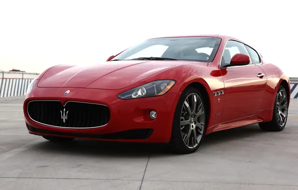 Картинка Maserati, Red, Granturismo