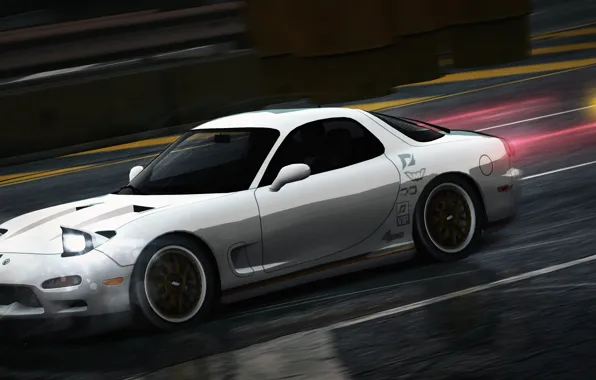 Картинка Photoshop, Mazda Rx-7, Need for speed world