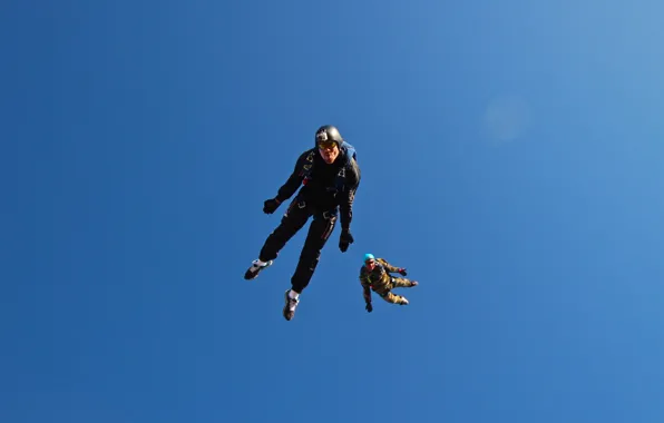 Картинка sky, skydiving, extreme sport
