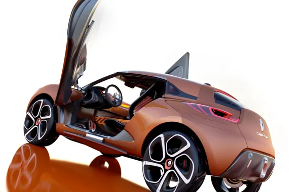 Картинка машина, Concept, концепт, Renault, Captur, двери вверх