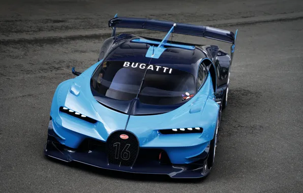 Картинка Bugatti, Vision, бугатти, гран туризмо, Gran Turismo, 2015