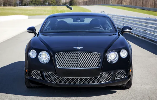 Картинка фары, Bentley, капот, решетка, вид спереди, Continental GT Speed, Le Mans Edition