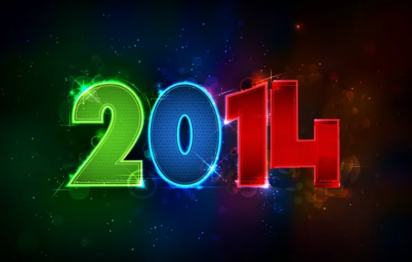 Картинка огни, новый год, 2014