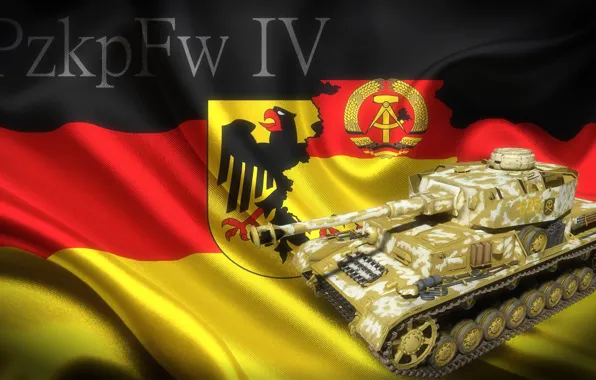 Картинка german, tank, pzkpfw iv
