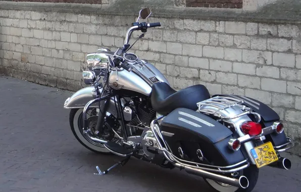 Картинка мото, Harley Davidson, классика, чоппер