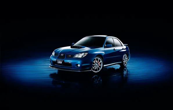 Картинка Subaru, Impreza, WRX, черный фон, субару, импреза