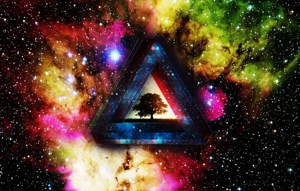 Картинка Pink Floyd, Progressive rock, the dark side of the moon, the album cover, a prism