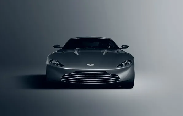 Картинка Concept, Aston Martin, Front, James Bond, Silver, Unique, DB10