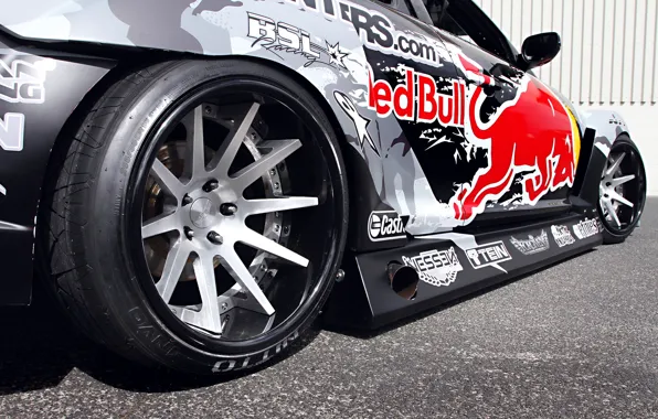 Картинка Mazda, Drift, Tuning, Team, RX-8, Competition, Wheels, Rims, Widebody, Sportcar, Spoiler, Red-Bull Racing, Exhaust