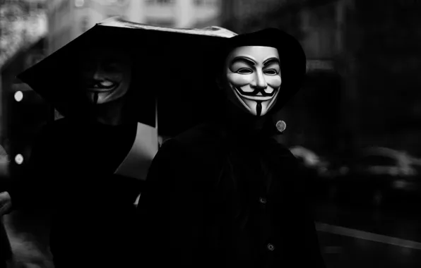 Картинка маска, smiles, anonymous, анонимы