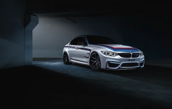 Картинка BMW, dark, white, IND, F80