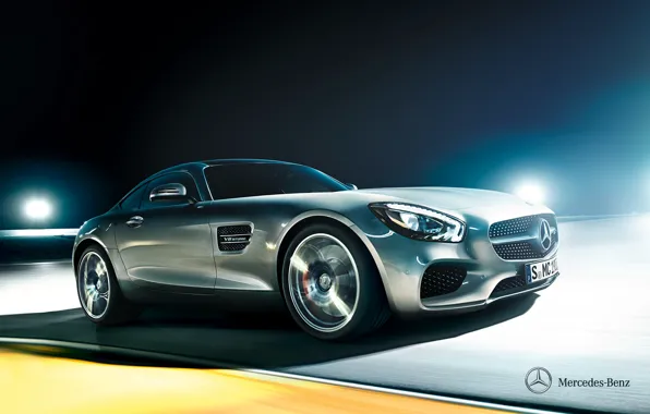 Картинка Mercedes-Benz, суперкар, мерседес, AMG, 2014, C190